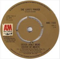 Sister Janet Mead: The Lord's Prayer Britain 7-inch