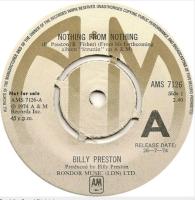 Billy Preston: Nothing From Nothing Britain promo 7-inch