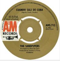 Sandpipers: Cuando Sali de Cuba Britain 7-inch
