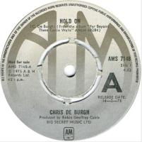 Chris DeBurgh: Hold On Britain 7-inch