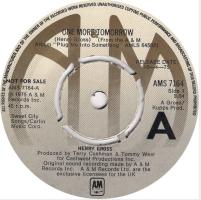 Henry Gross: One More Tomorrow Britain 7-inch
