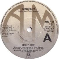 Lesley Gore: Immortality Britain 7-inch