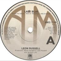 Leon Russell: Lady Blue Britain 7-inch