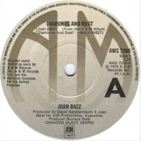 Joan Baez: Diamonds & Rust Britain 7-inch