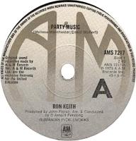Ron Keith: Party Music Britain 7-inch