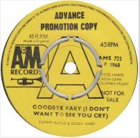 Tommy Boyce & Bobby Hart: Goodbye Baby Britain promo 7-inch
