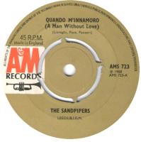 Sandpipers: Quando M'Innamoro Britain 7-inch