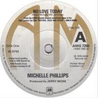 Michelle Phillips: No Love Today Britain 7-inch