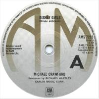 Michael Crawford: Disney Girls Britain 7-inch