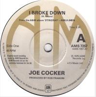 Joe Cocker: I Broke Down Britain 7-inch