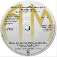 Barry DeVorzon & Perry Botkin, Jr.: Nadia's Theme Britain 7-inch