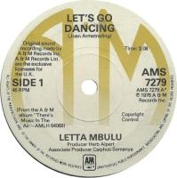 Letta Mbulu: Let's Go Dancing Britain 7-inch