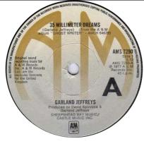 Garland Jeffreys: 35 Millimeter Dreams Britain 7-inch