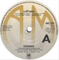 Esperanto: Last Tango Britain 7-inch