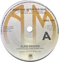 Elkie Brooks: Sunshine After the Rain Britain 7-inch