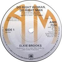 Elkie Brooks: Do Right Woman Do Right Man Britain 7-inch
