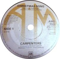 Carpenters: Christmas Song Britain 7-inch