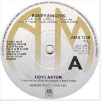 Hoyt Axton: Boney Fingers Britain 7-inch