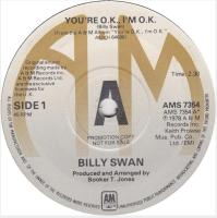 Billy Swan: You're O.K., I'm O.K. Britain promo 7-inch