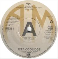 Rita Coolidge: You Britain 7-inch