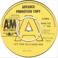 Sea Train: Let the Duchess No Britain promo 7-inch
