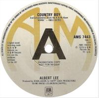Albert Lee: Country Boy Britain promo 7-inch
