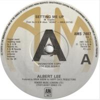 Albert Lee: Setting Me Up Britain 7 promo 7-inch