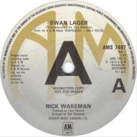 Rick Wakeman: Swan Lager Britain promo 7-inch