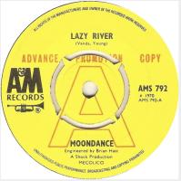 Moondance: Lazy River Britain promo 7-inch