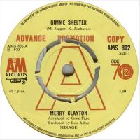 Merry Clayton: Gimme Shelter Britain promo 7-inch
