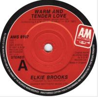 Elkie Brooks: Warm and Tender Love Britain 7-inch
