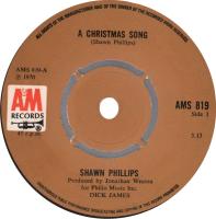 Shawn Phillips: A Christmas Song Britain 7-inch
