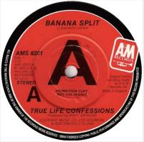 True Life Confessions: Banana Split Britain promo 7-inch