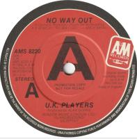 U.K. Players: No Way Out Britain promo 7-inch