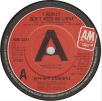 Jeffrey Osborne: I Really Don't Need No Light Britain promo 7-inch