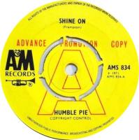Humble Pie: Shine On Britain promo 7-inch
