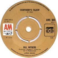 Bill Withers: Everybody's Talkin' Britain 7-inch