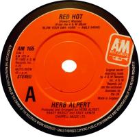 Herb Alpert: Red Hot Britain 7-inch