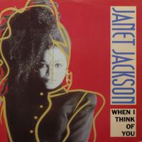 Janet Jackson: When I Think Of You Britain 7-inch