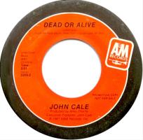 John Cale: Dead Or Alive US promo 7-inch