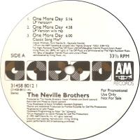 Neville Brothers: One More Day US promo 12-inch