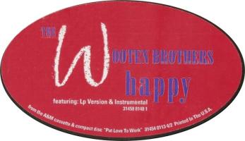 Wooten Brothers: Happy US CD sticker