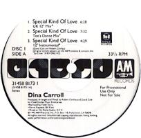 Dina Carroll: Special Kind Of Love US promo 12-inch