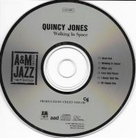 Quincy Jones: Walking In Space US CD album