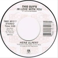 Herb Alpert & the Tijuana Brass: This Guy's In Love With You US 7-inch