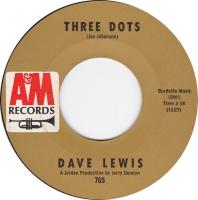Dave Lewis: Three Dots US 7-inch