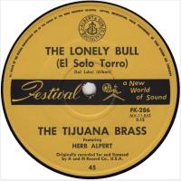 Herb Alpert & the Tijuana Brass: The Lonely Bull Australia 7-inch