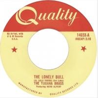 Herb Alpert & the Tijuana Brass: The Lonely Bull Canada 7-inch