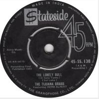 Herb Alpert & the Tijuana Brass: The Lonely Bull India 7-inch