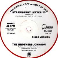 Brothers Johnson: Strawberry Letter 23 US promo 12-inch red vinyl